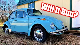 {Will it Run?}1974 VW Beetle