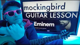 How To Play Mockingbird - Eminem Guitar Tutorial (Beginner Lesson!)