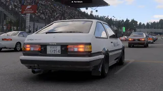 Toyota AE86 Trueno From Last To First in C-Class (Forza Motorsport)