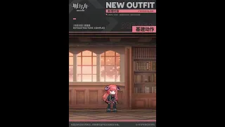 [Arknights] Bagpipe New Outfit - Royal #shorts