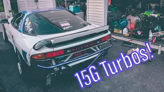 New Turbos! (3000GT Drift Car)
