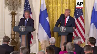 Trump confuses two reporters from Finland