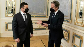 Blinken pledges US military aid on visit to Kyiv amid fears of Russian invasion • FRANCE 24
