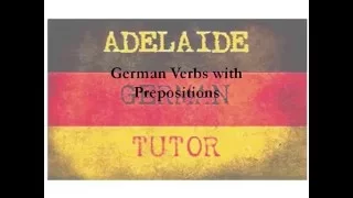 German Verbs with Prepositions