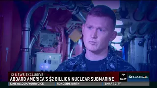 Aboard the $2 billion nuclear submarine, the U.S.S. Kentucky