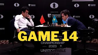 BUKAN LEVELNYA MAGNUS!! || Ding Liren vs Ian Nepomniachtchi || World Chess Championship Match 2023