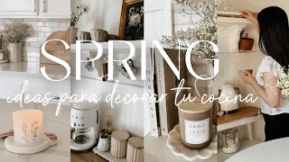 SPRING DECORATE WITH ME| COCINA DECORA CONMIGO| PRIMAVERA IDEAS PARA DECORAR