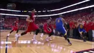 Stephen Curry Forces OT with Amazing Three!!