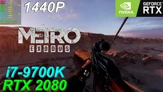 Metro Exodus Update RTX 2080 & 9700K 4.8GHz [ Max / RT / DLSS - 1440P ]