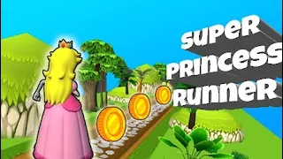 Super Princess Runner Game Peach Gameplay🎮