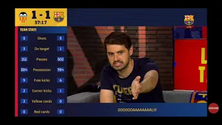 Barça Match Center live reaction Barça 3-2 Valencia