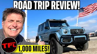 Here’s What It’s Like To Roadtrip the $350K Mercedes-AMG G 63 4x4 Squared 1,000 Miles!