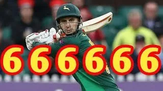 Alex Hales Majestic sixes 666666