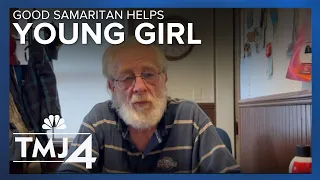 'I'm proud of that little girl': Good Samaritan helps frightened girl after suspected assault