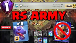 BROKEN ARMY (dragon Spam) | RS Steratgy in legend league | clash of clans