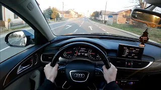 Audi A6 3.0 TDI 2016 (218HP) - POV Drive, Walkaround & Interior