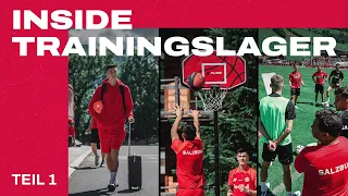 INSIDE TRAINING CAMP Part 1 | Hotel Arrival, Basketball, First Training