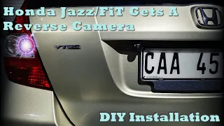 Honda Jazz Reverse Camera - DIY Installation