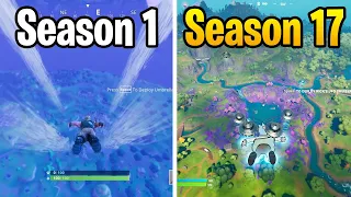 Evolution of Fortnite Battle Royale! (Seasons 1 - 17 Gameplay)