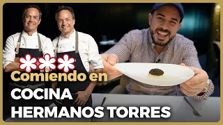 ¡Probando el RESTAURANTE TRES ESTRELLAS MICHELIN en BARCELONA de los HERMANOS TORRES!