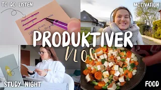 Produktiver Vlog // Uni, Study night, Ausbildungs- Update, neues Hobby?