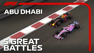 Five Stellar Battles At The Abu Dhabi Grand Prix