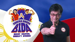 DILG Secretary Ben Hur Abalos  Jr, Buhay Ingatan Droga Ayawan  BIDA Anti Illegal Drugs Campaign