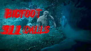 SCARY BIGFOOT 911 CALLS  - Searching for sasquatch