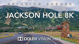 Driving Jackson Hole in 8K HDR Dolby Vision - Idaho Falls Idaho to Teton Village Wyoming