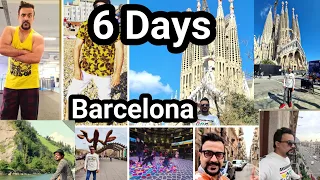 6 Days in BARCELONA - Gothic Quarter, Sagrada Familia, Best Food Market, Park Guell | March 2022