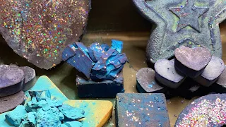 It’s a Bluetiful Monday 🔷🦋🔷 DYED Gym Chalk and Reforms 🔷🦋🔷 | Gym Chalk ASMR | Satisfying