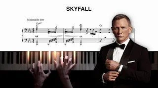 Adele − Skyfall − Piano Cover + Sheet Music