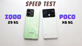 (HyperOS Update) POCO X6 vs iQOO Z9 / VIVO T3 Speed Test!