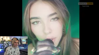 xQc Doesn't know what to say after this Madison Beer Edit