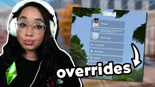 Better Overrides for Aesthetic & Realism!  (The Sims 4 Mods) + LINKS