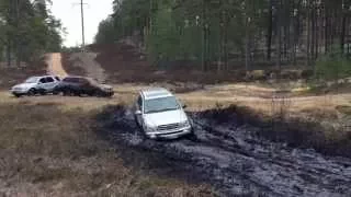 Mercedes ML, BMW X6, X5 off-road