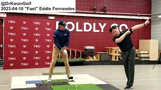 2023-04-10: "Fast" Eddie Fernandes (52 yo), professional long driver