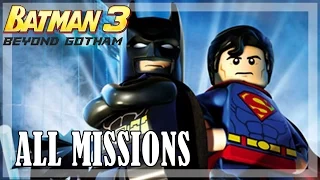 Lego Batman 3 Beyond Gotham - All missions | Full Game