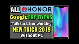 Huawei Honor 8C  (BKK-LX2) 8.0 FRP Bypass