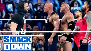 Full match - January 19, 2023, Roman Reigns Vs. Goldberg & The Usos, Smackdown