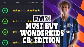 FM24 - Must Buy Wonderkids - CB Edition - Football Manager 2024