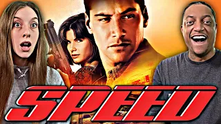 SPEED (1994) | MOVIE REACTION | Her First Time Watching | Keanu Reeves | Sandra Bullock | CRAZY🤯😱