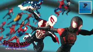 Across The Spider-Verse Part 1 [Miles vs Spider Society] (Stop Motion)