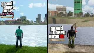 GTA Definitive Edition | Can 'Tommy' And 'Claude' Swim?