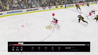 RIDICULOUS SAVE NHL 19 DOUBLE OVERTIME
