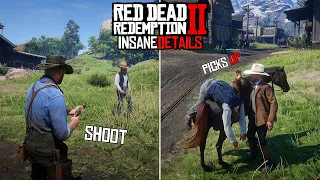 14 Insane Details in Red Dead Redemption 2 (RDR2 Small Details Part-6)