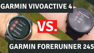 Garmin Vivoactive 4 vs. Garmin Forerunner 245: Welche Sportuhr ist besser?