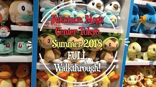 I Visited the Real Life POKEMON CENTER Mega Tokyo! (Summer Walkthrough)