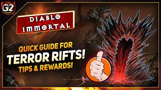 Quick GUIDE - TERROR Rifts | Tips & Rewards | Diablo Immortal