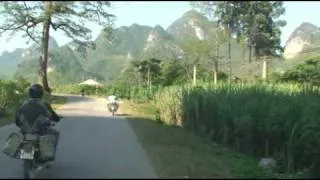 Minsk Motorbike ride to Far Northeast Vietnam